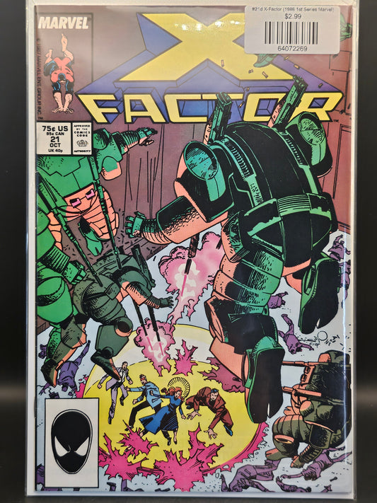 #21d X-Factor (1986 1st Series Marvel)