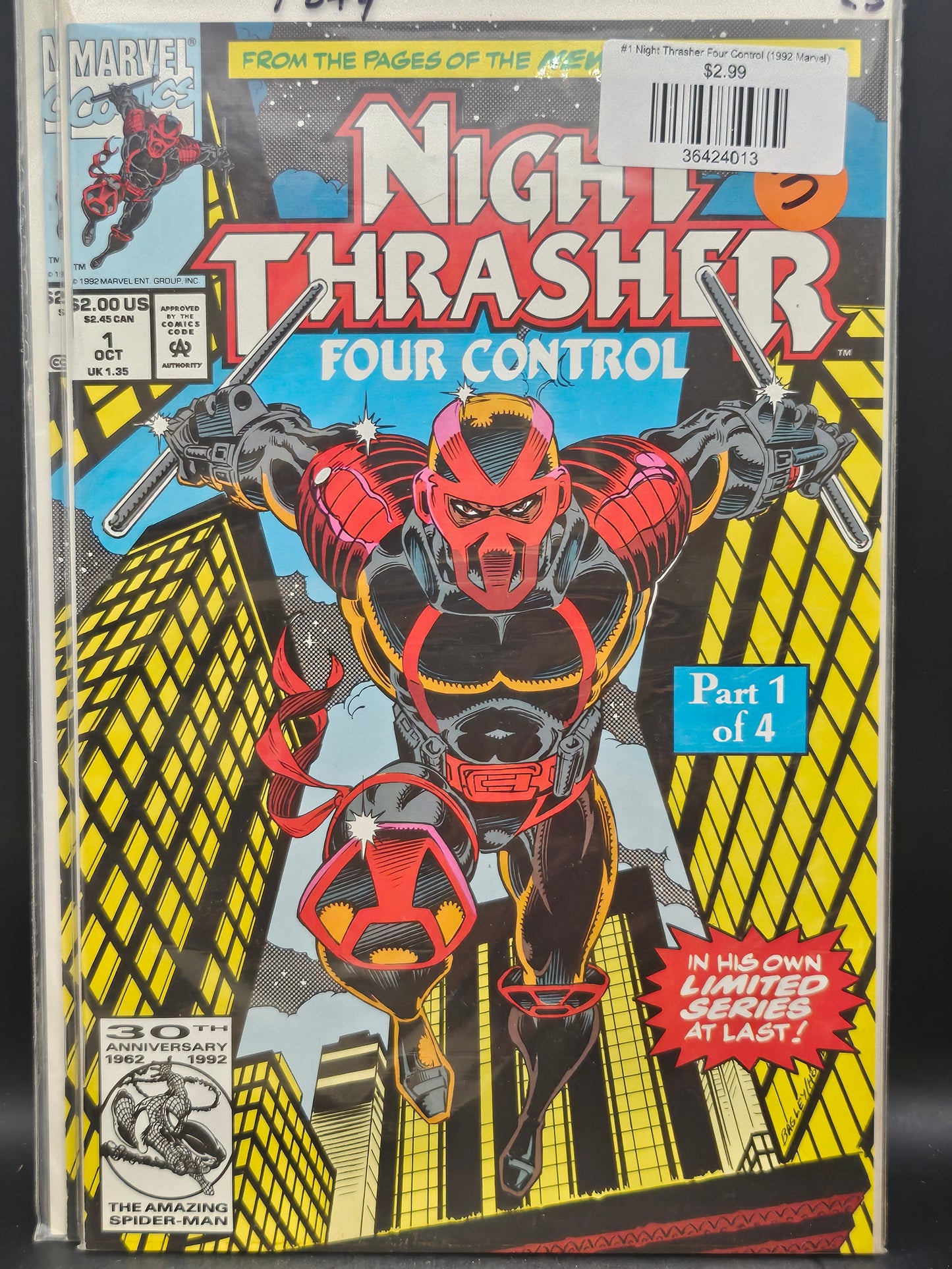 #1 Night Thrasher Four Control (1992 Marvel)