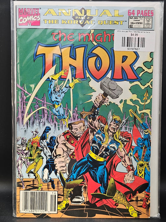#16n Annuals Thor (1962 Marvel 1st Series Journey Into Mystery)
