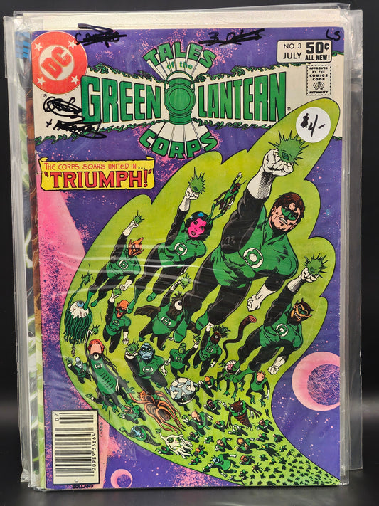 #3 Newsstand - Tales of the Green Lantern Corps (1981)