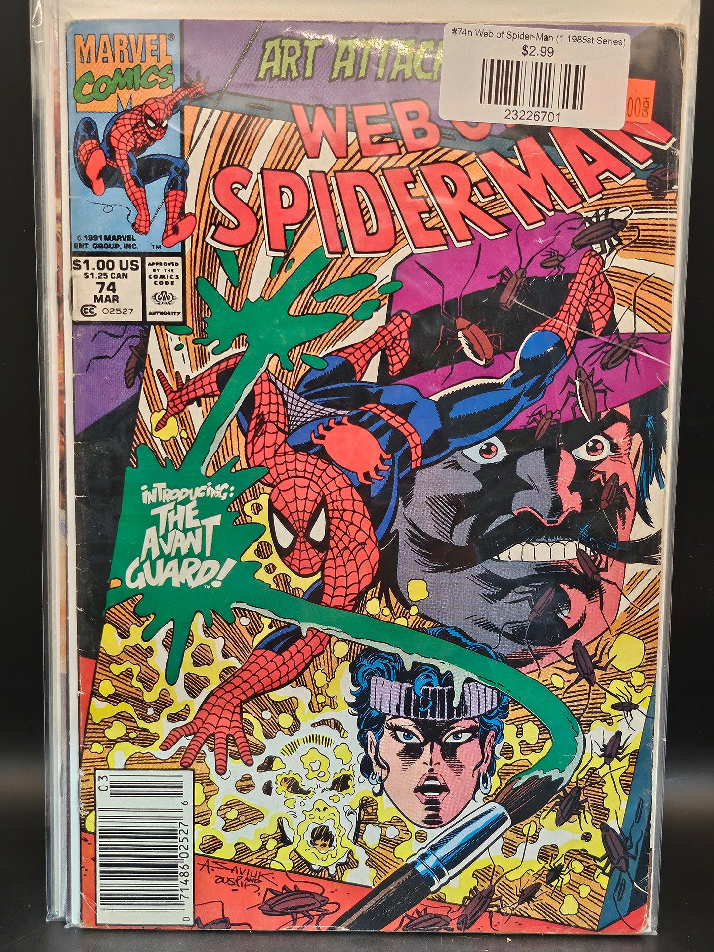 #74n Web of Spider-Man (1985 1st Series)