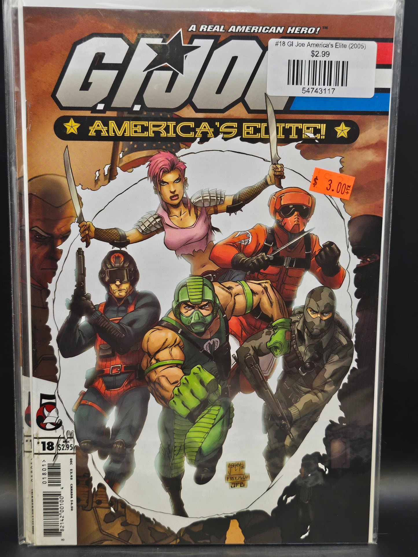 #18 GI Joe America's Elite (2005)