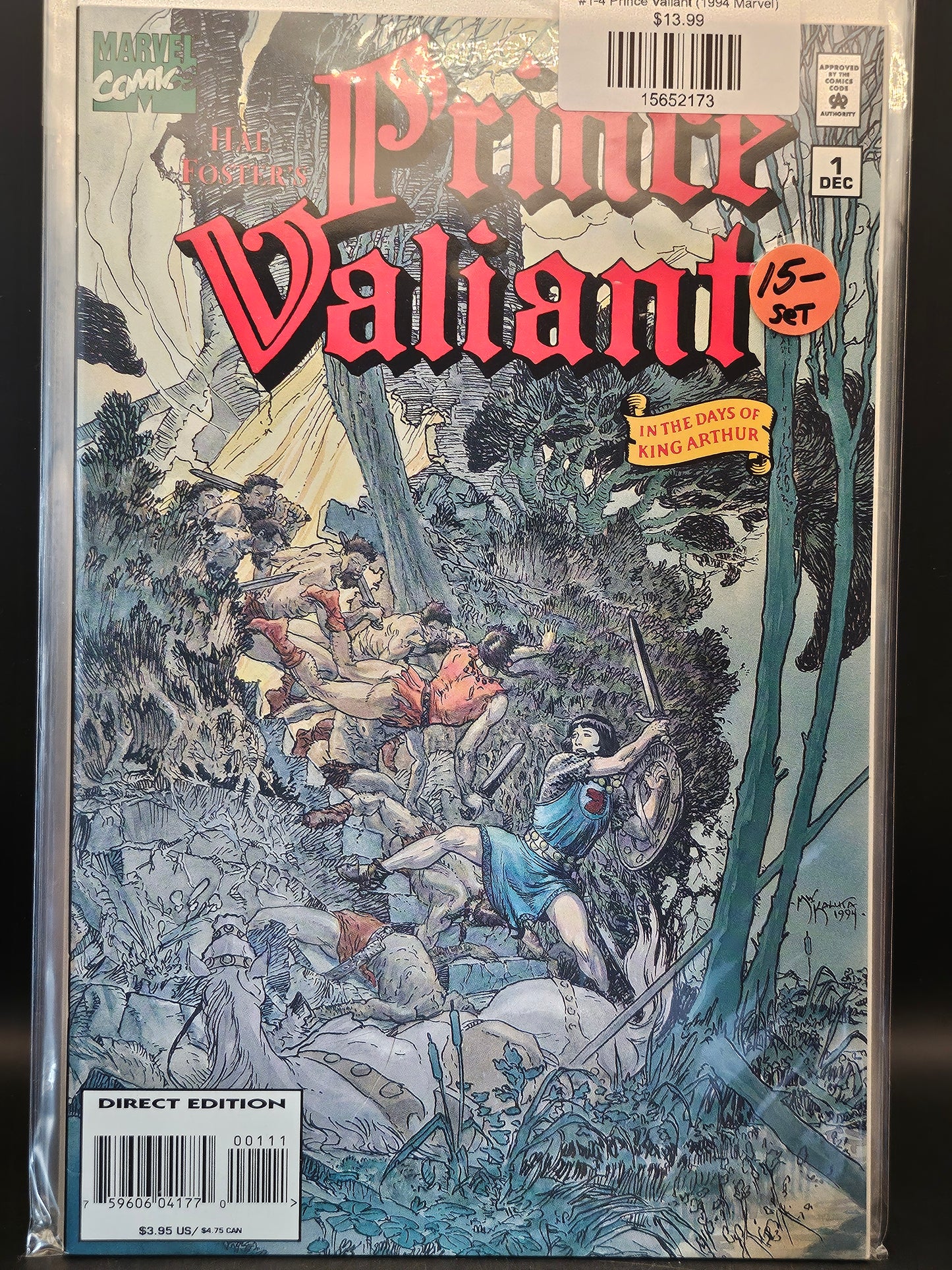 #1-4 Prince Valiant (1994 Marvel)