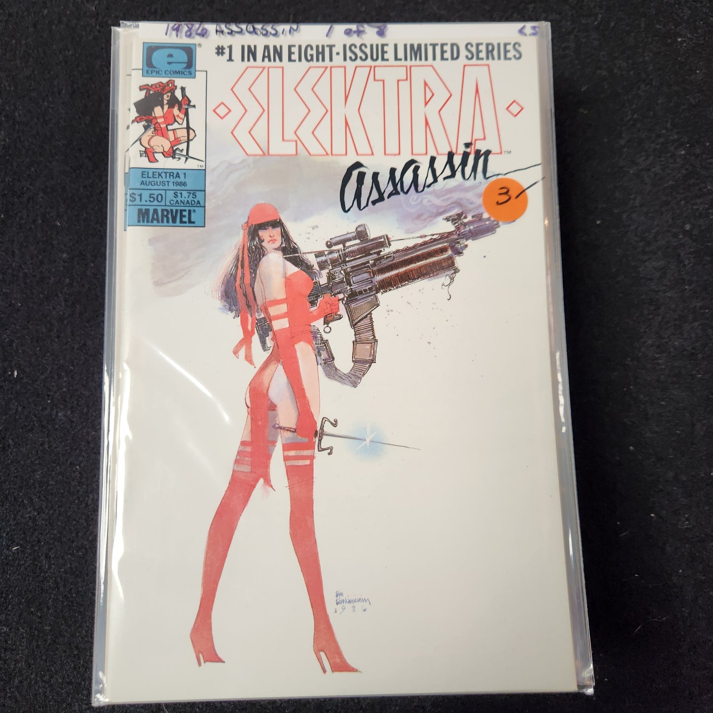 101.100 – #1 of 8 – assassin – Elecktra Limited Series