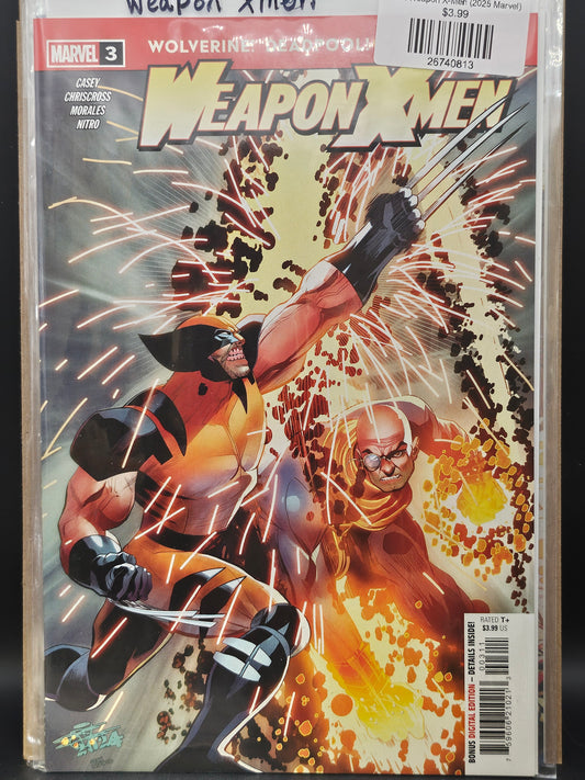 #3A Weapon X-Men (2025 Marvel)