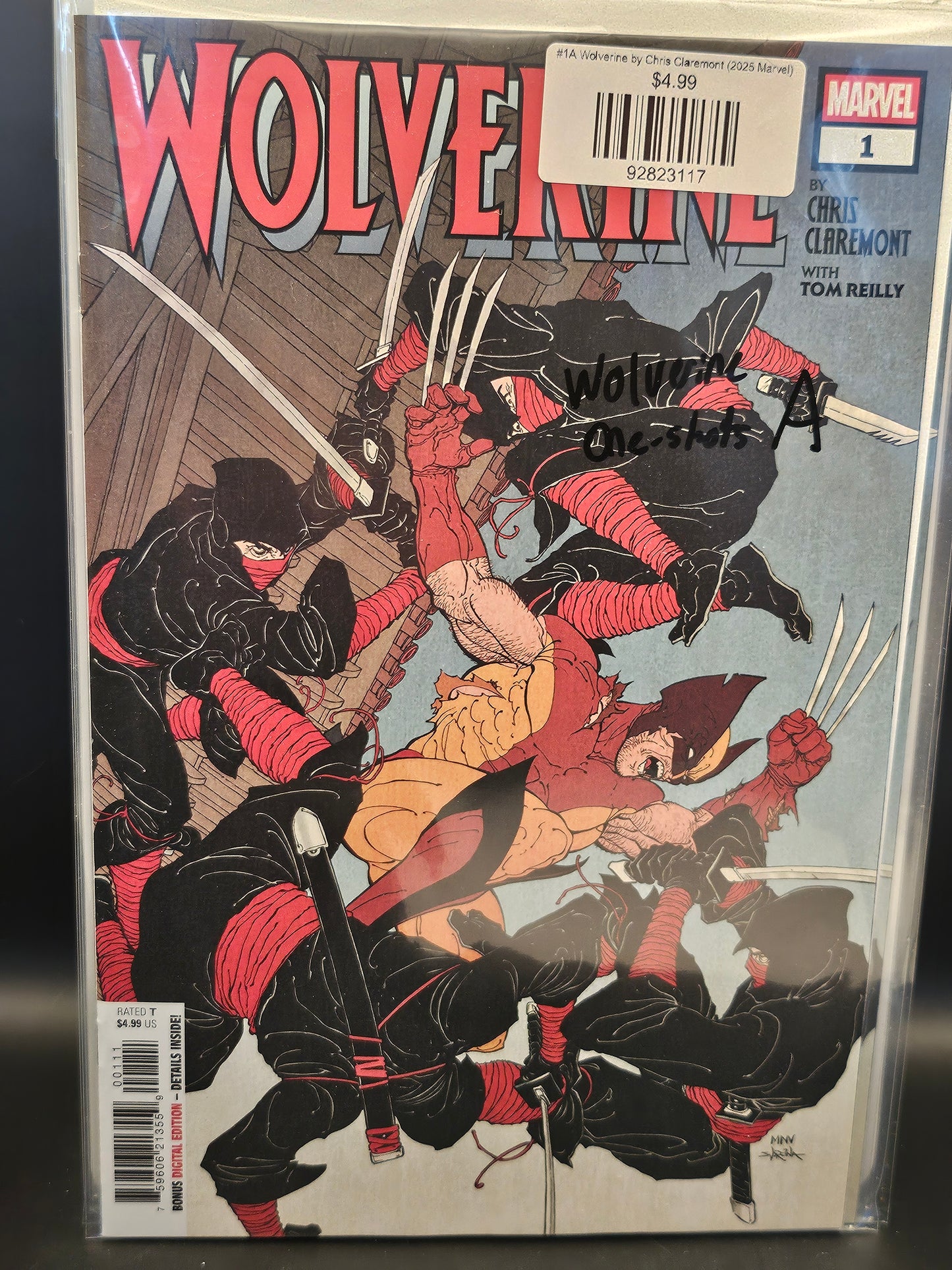#1A Wolverine by Chris Claremont (2025 Marvel)