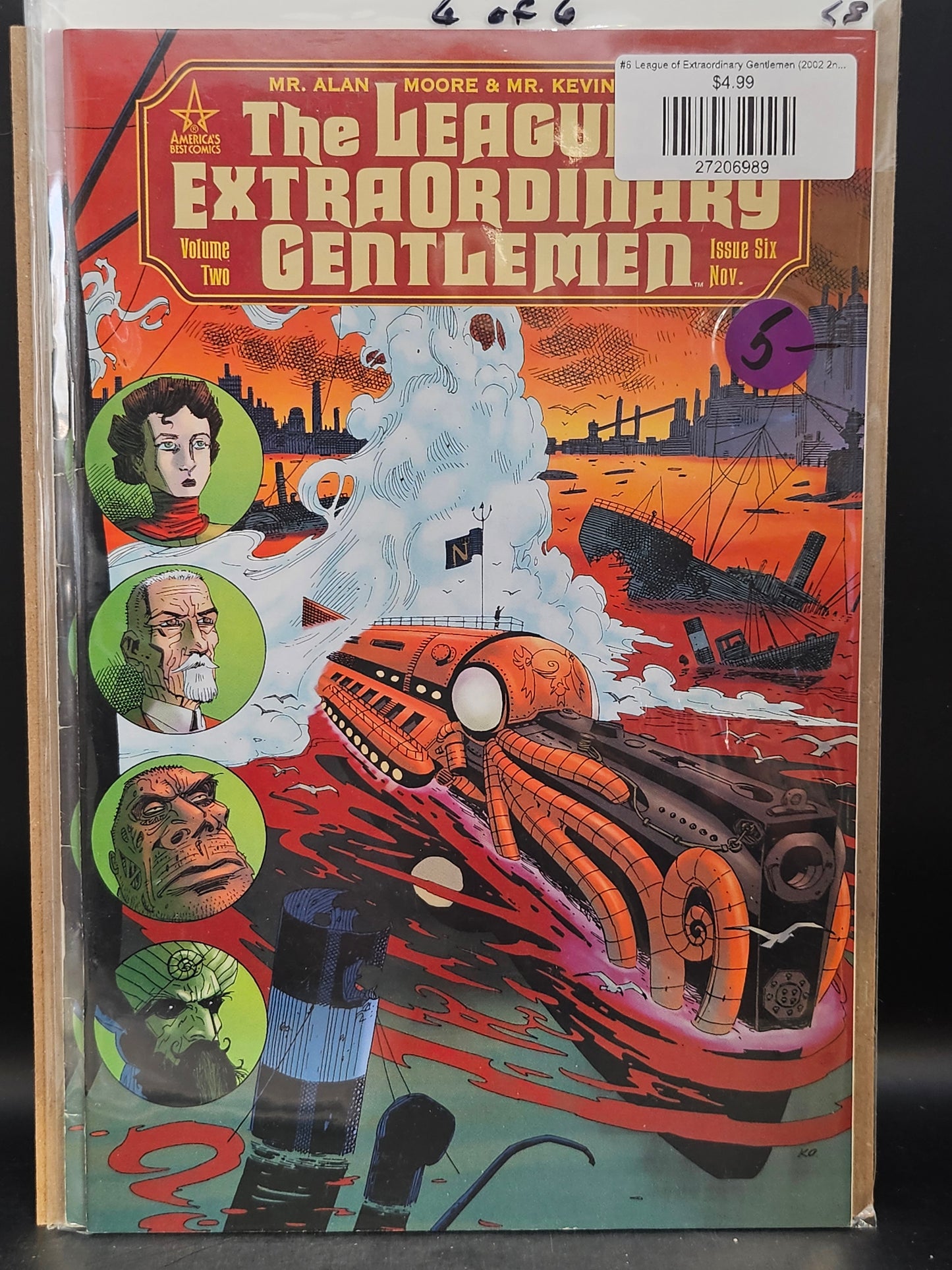 #6 League of Extraordinary Gentlemen (2002 2nd Series)
