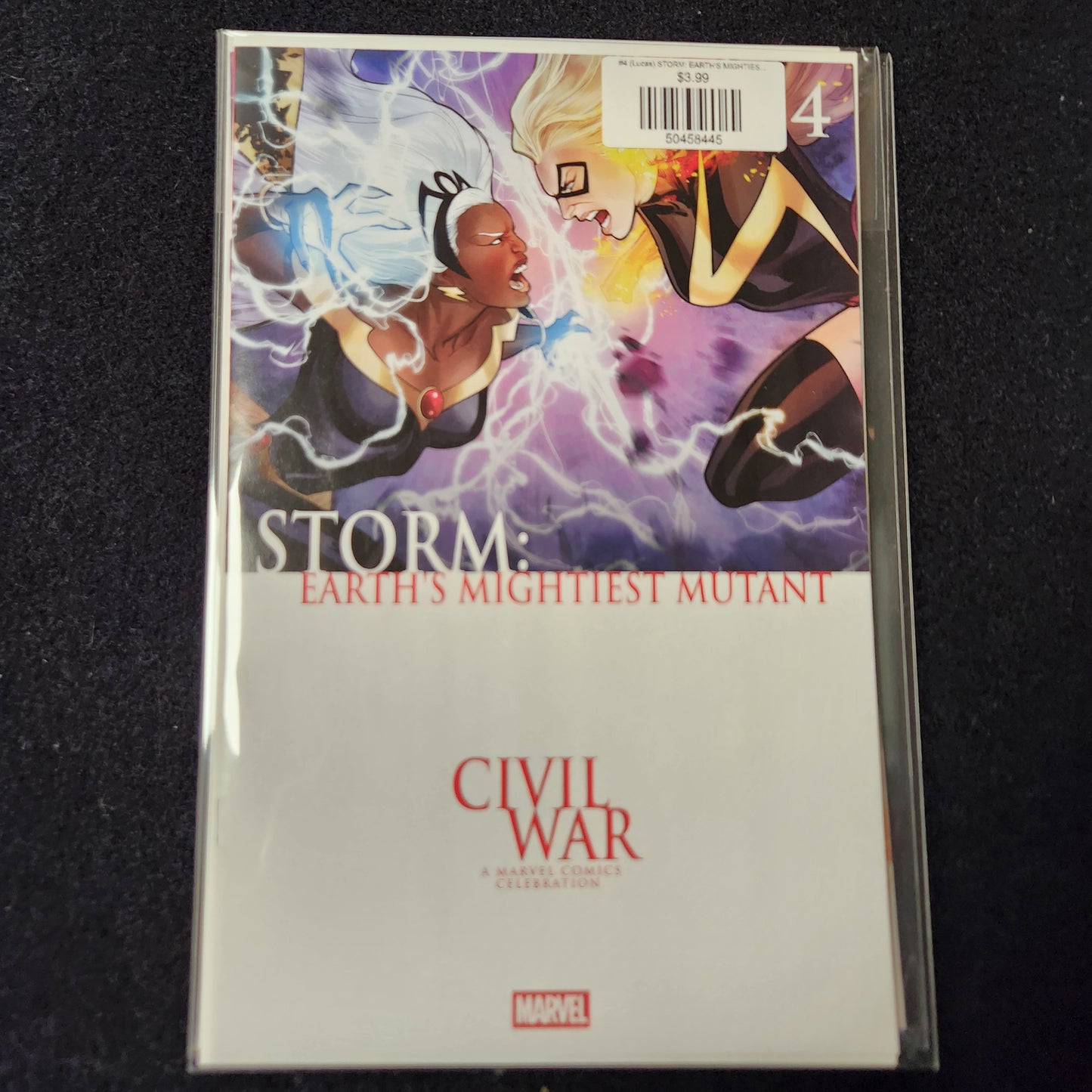 #4 (Lucas) STORM: EARTH'S MIGHTIEST MUTANT (LUCAS WERNECK CIVIL WAR CELEBRATION VARIANT)