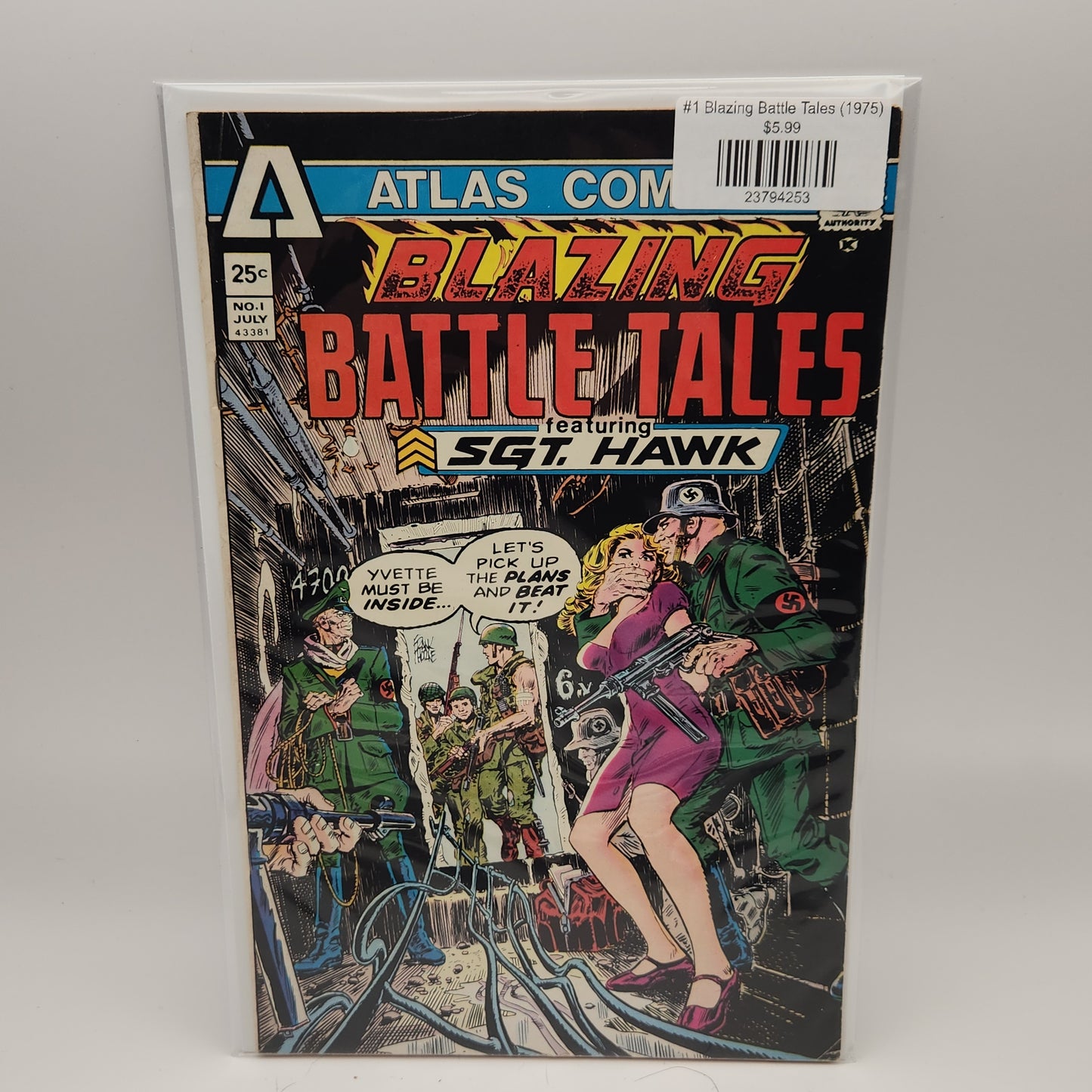 #1 Blazing Battle Tales (1975)
