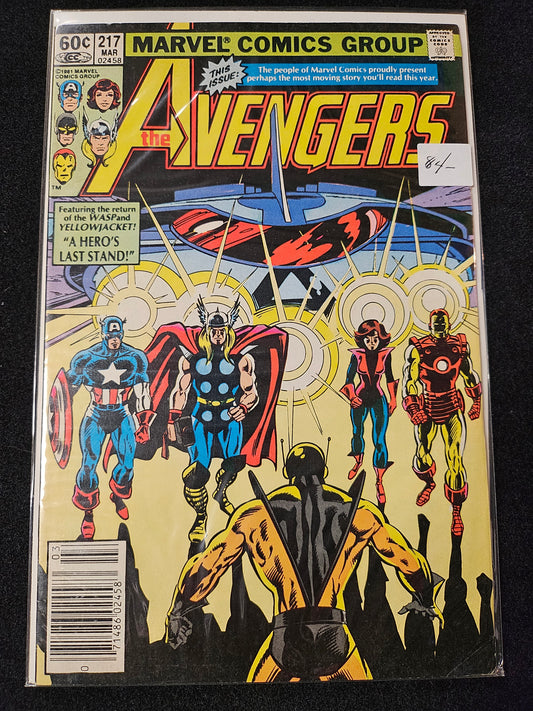 Avengers – Marvel Comics – (1963–1999) – Volume 1 – #217