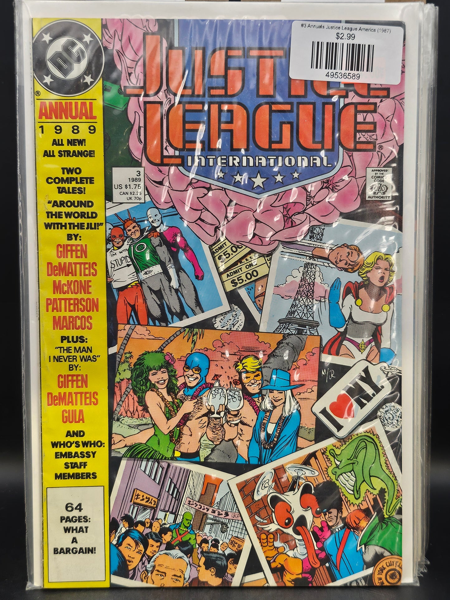#3 Annuals Justice League America (1987)