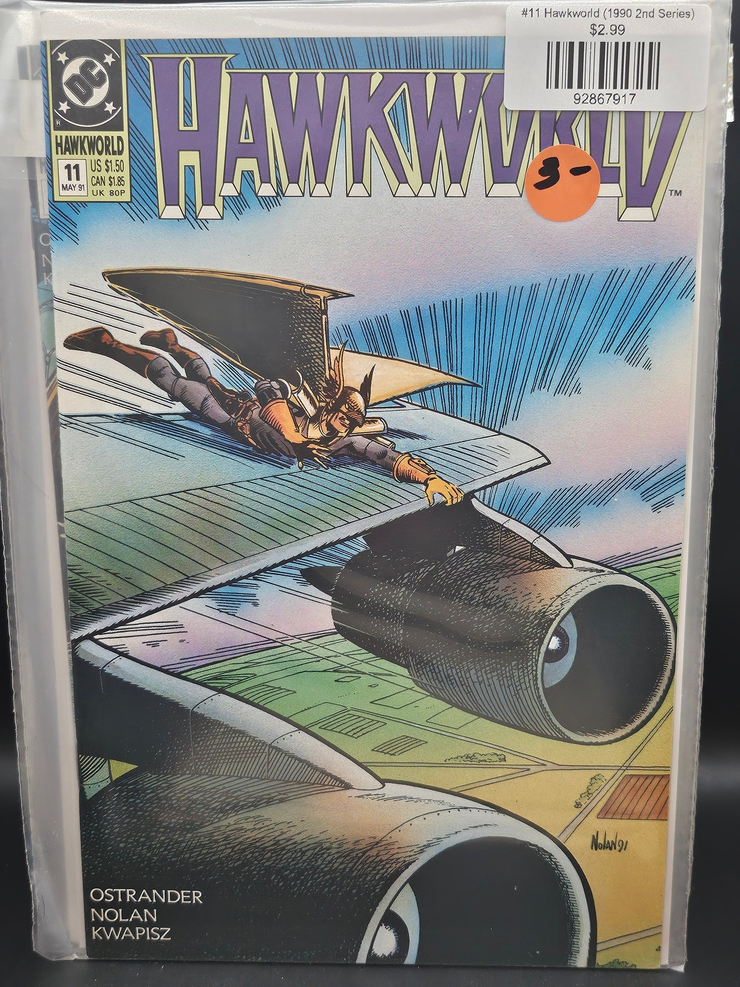 #11 Hawkworld (1990 2nd Series)