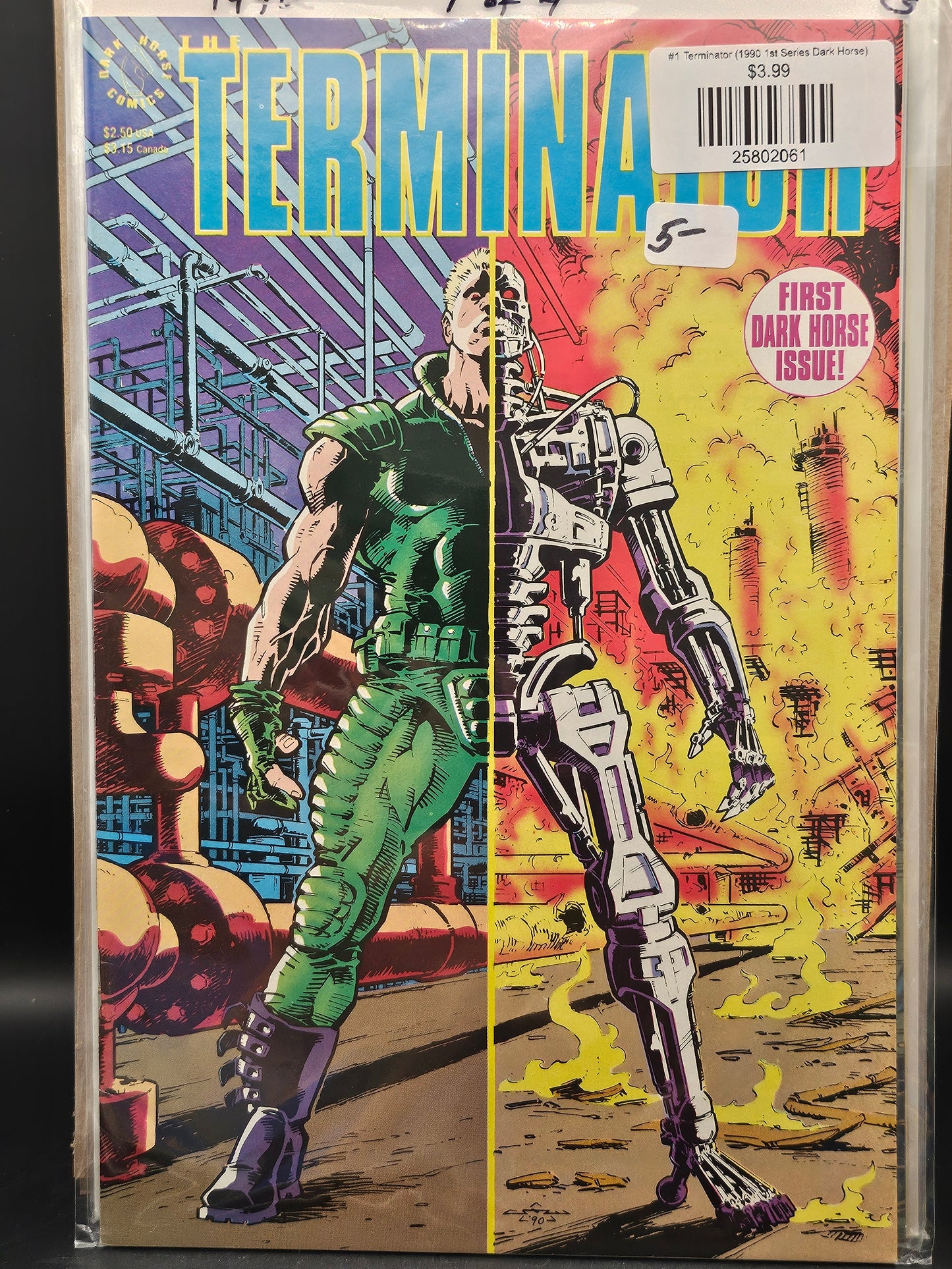 #1 Terminator (1990 1st Series Dark Horse)