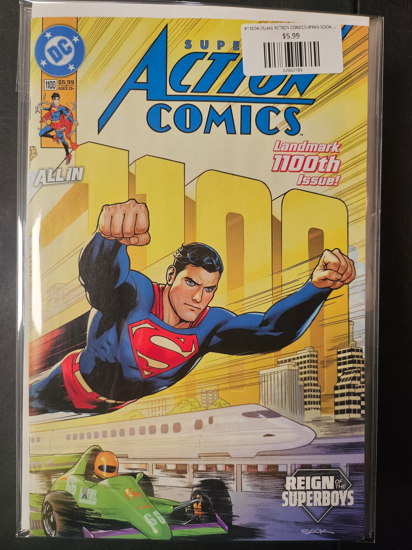 #1100A (Ryan) ACTION COMICS (RYAN SOOK DC K.O.)