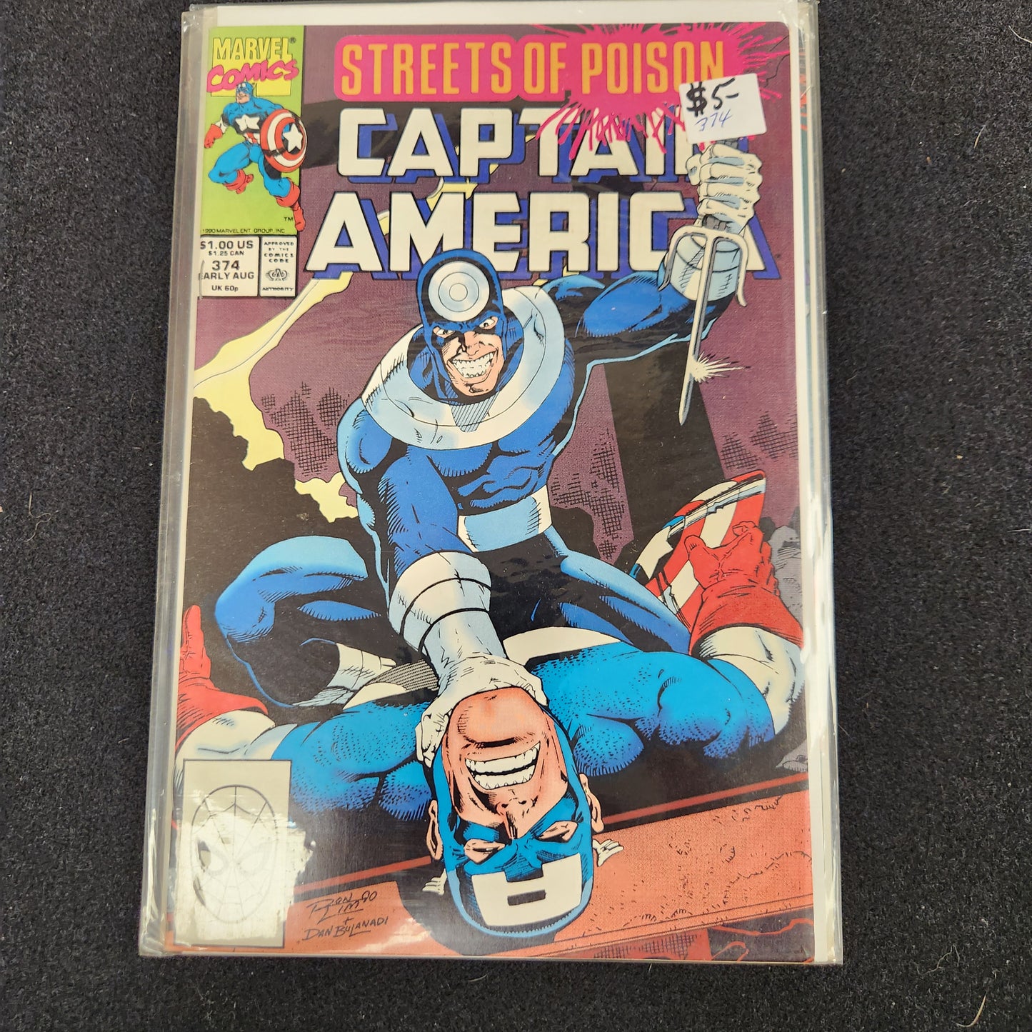 100.107 – #374 – Captain America 1988