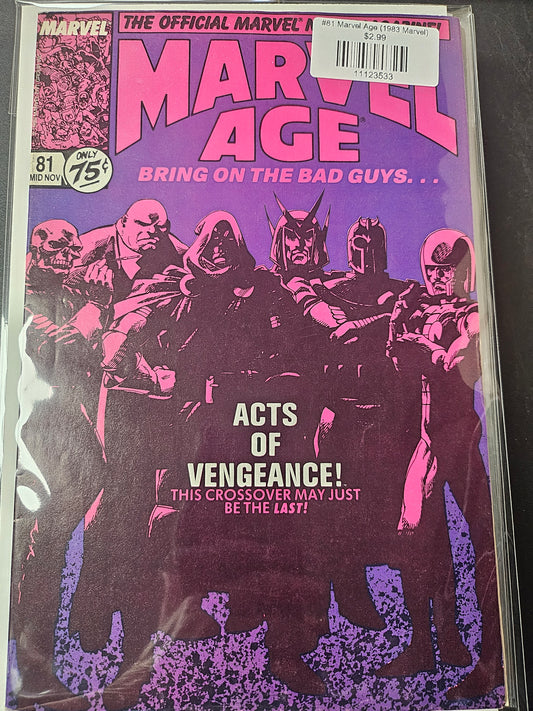 #81 Marvel Age (1983 Marvel)