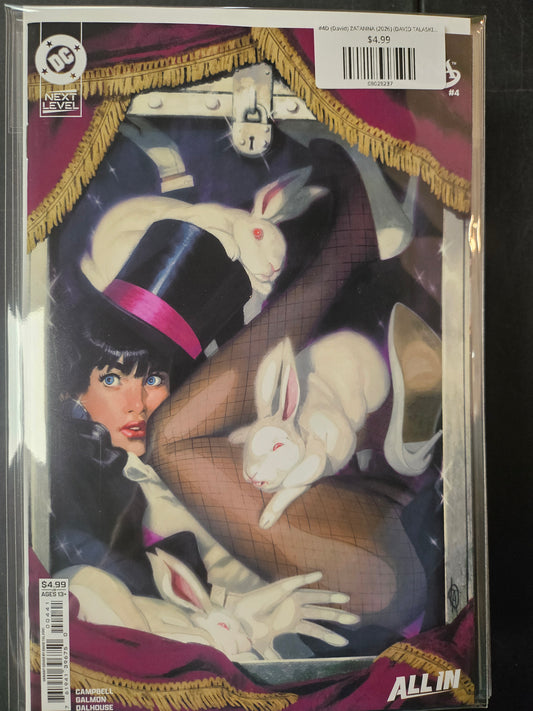 #4D (David) ZATANNA (2026) (DAVID TALASKI CARD STOCK VAR)