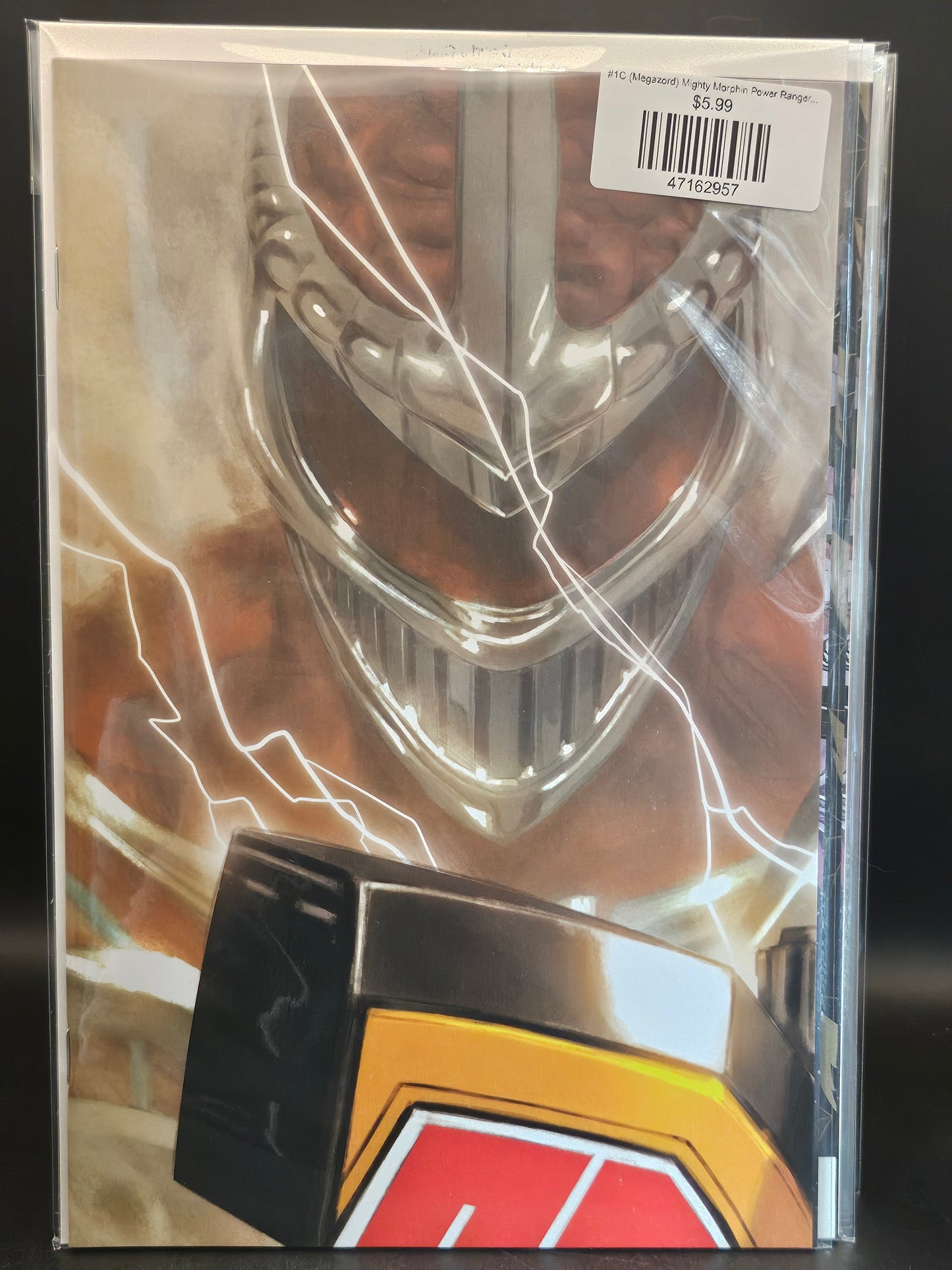 #1C (Megazord) Mighty Morphin Power Rangers (2026) (Megazord onnecting Variant Full Art, Mercado)