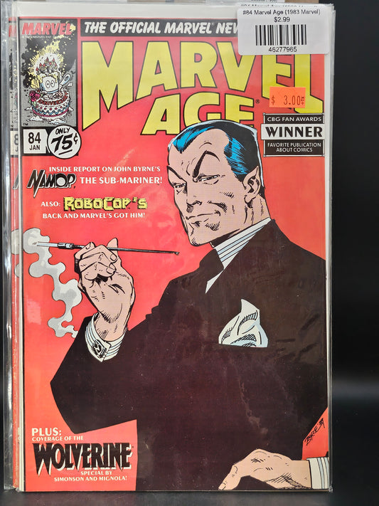 #84 Marvel Age (1983 Marvel)
