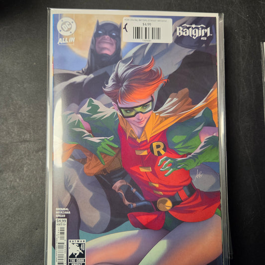 #23D (Stanley) BATGIRL (STANLEY ARTGERM LAU DARK KNIGHT RETURNS 40TH ANNIVERSARY CARD STOCK VAR BATMAN BAD SEEDS)