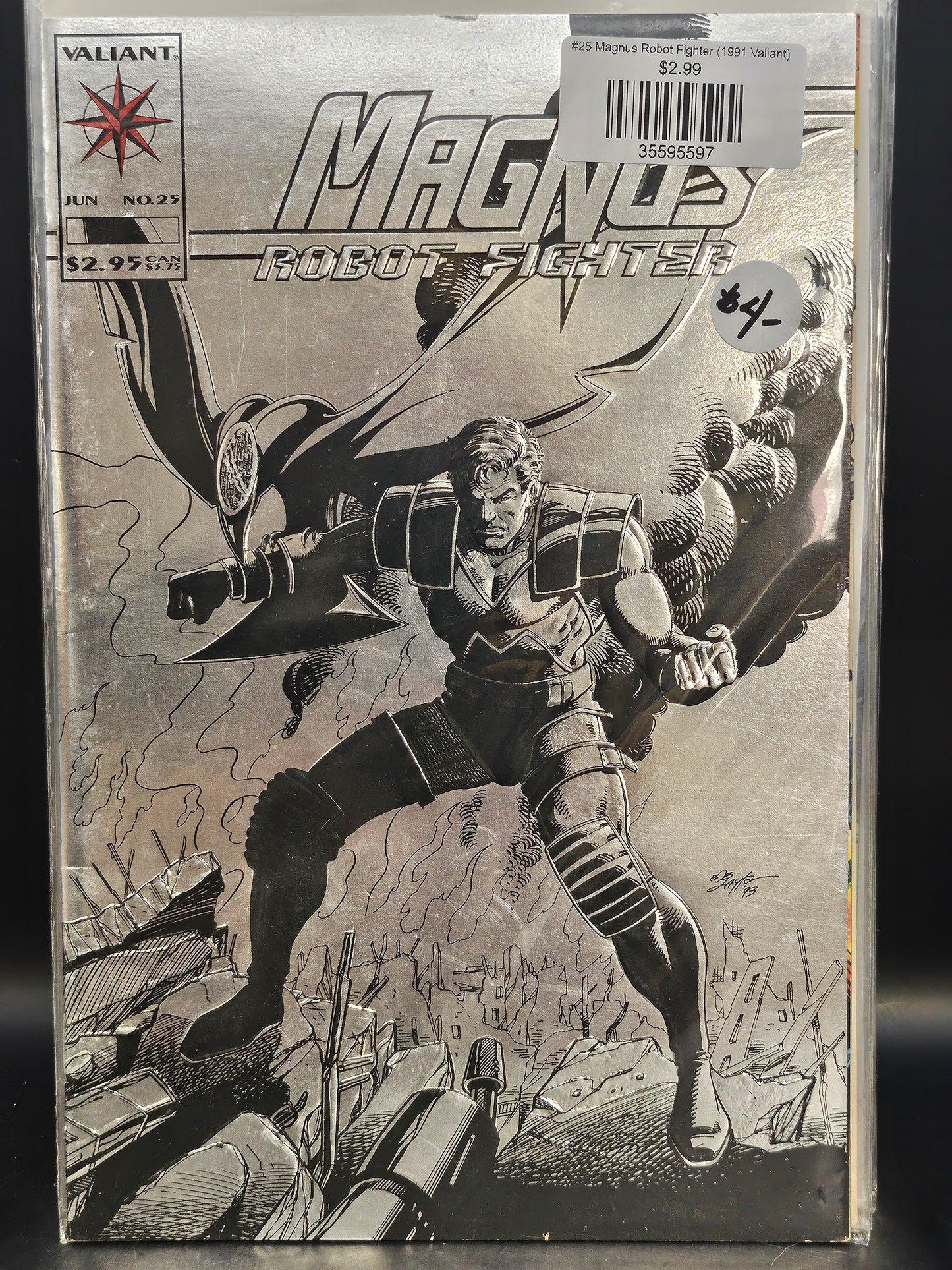 #25 Magnus Robot Fighter (1991 Valiant)