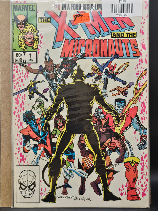 #1d X-Men and the Micronauts (1984)