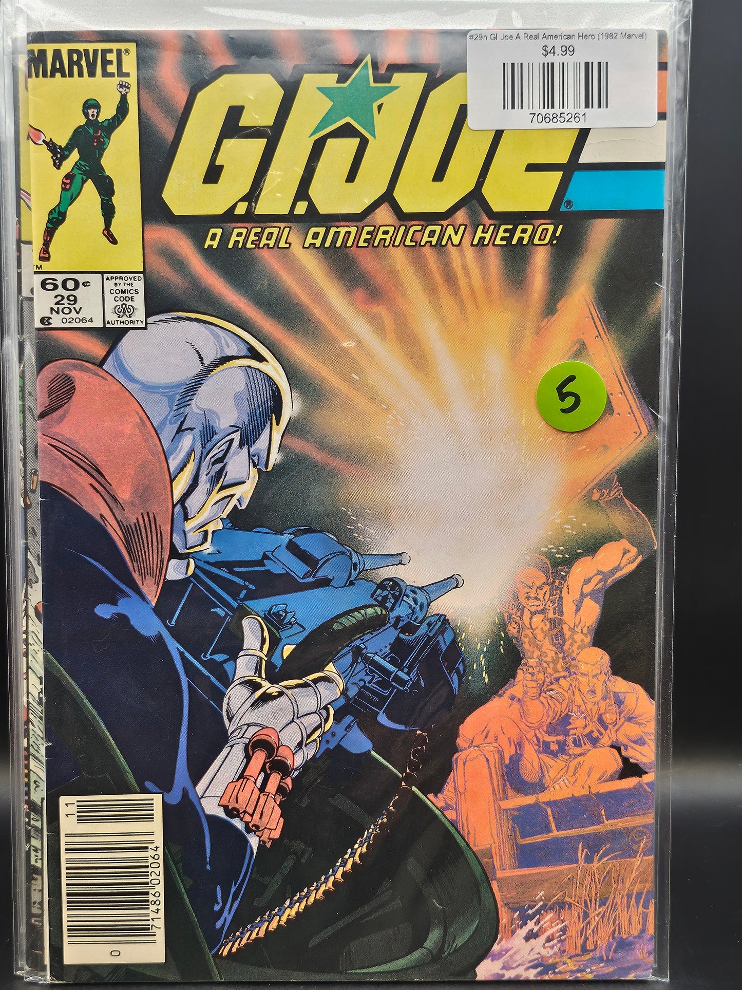 #29n GI Joe A Real American Hero (1982 Marvel)
