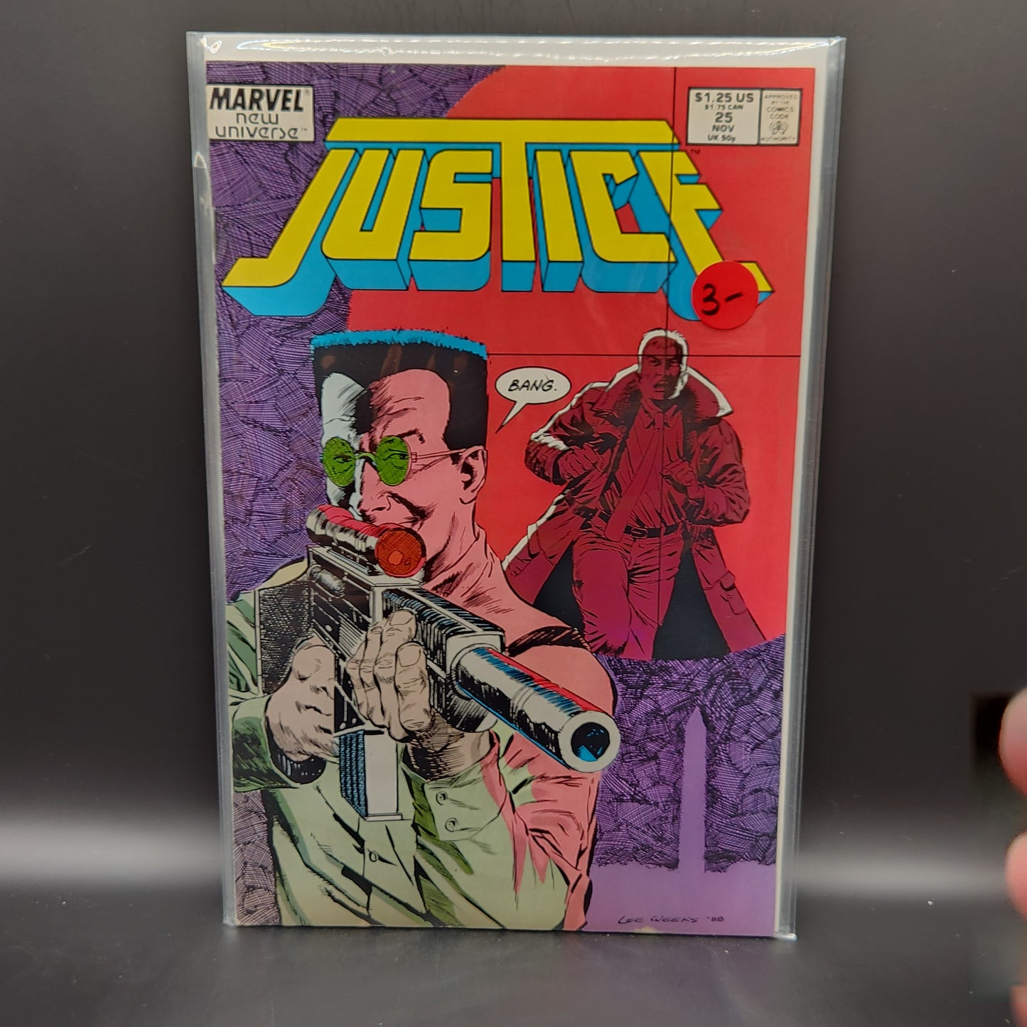 #25 Justice (1986 Marvel)