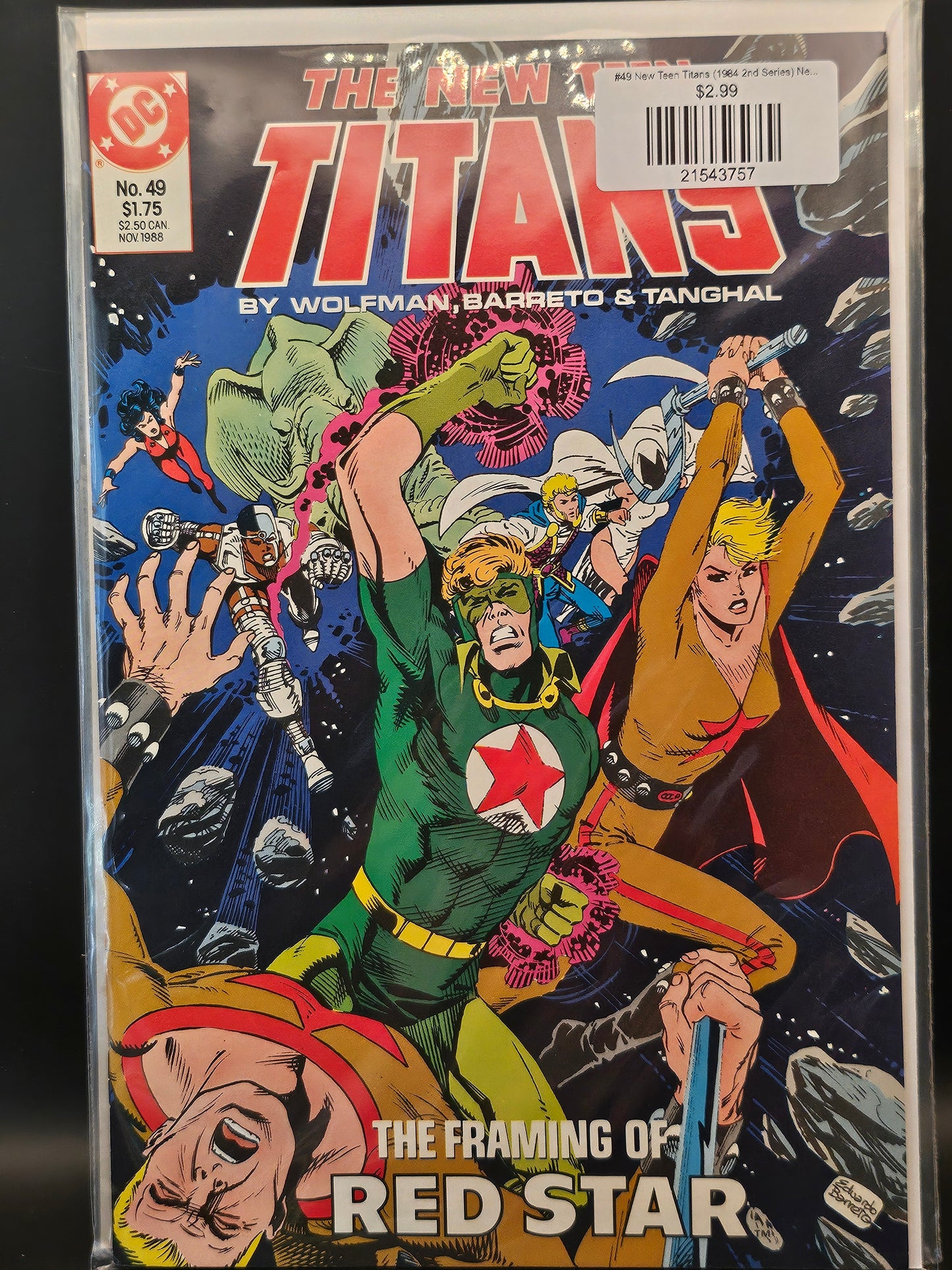#49 New Teen Titans (1984 2nd Series) New Titans