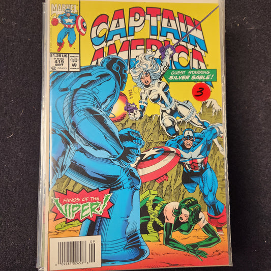Captain America – Marvel – 1968–1996 – Volume 1 – Ongoing Series – #419