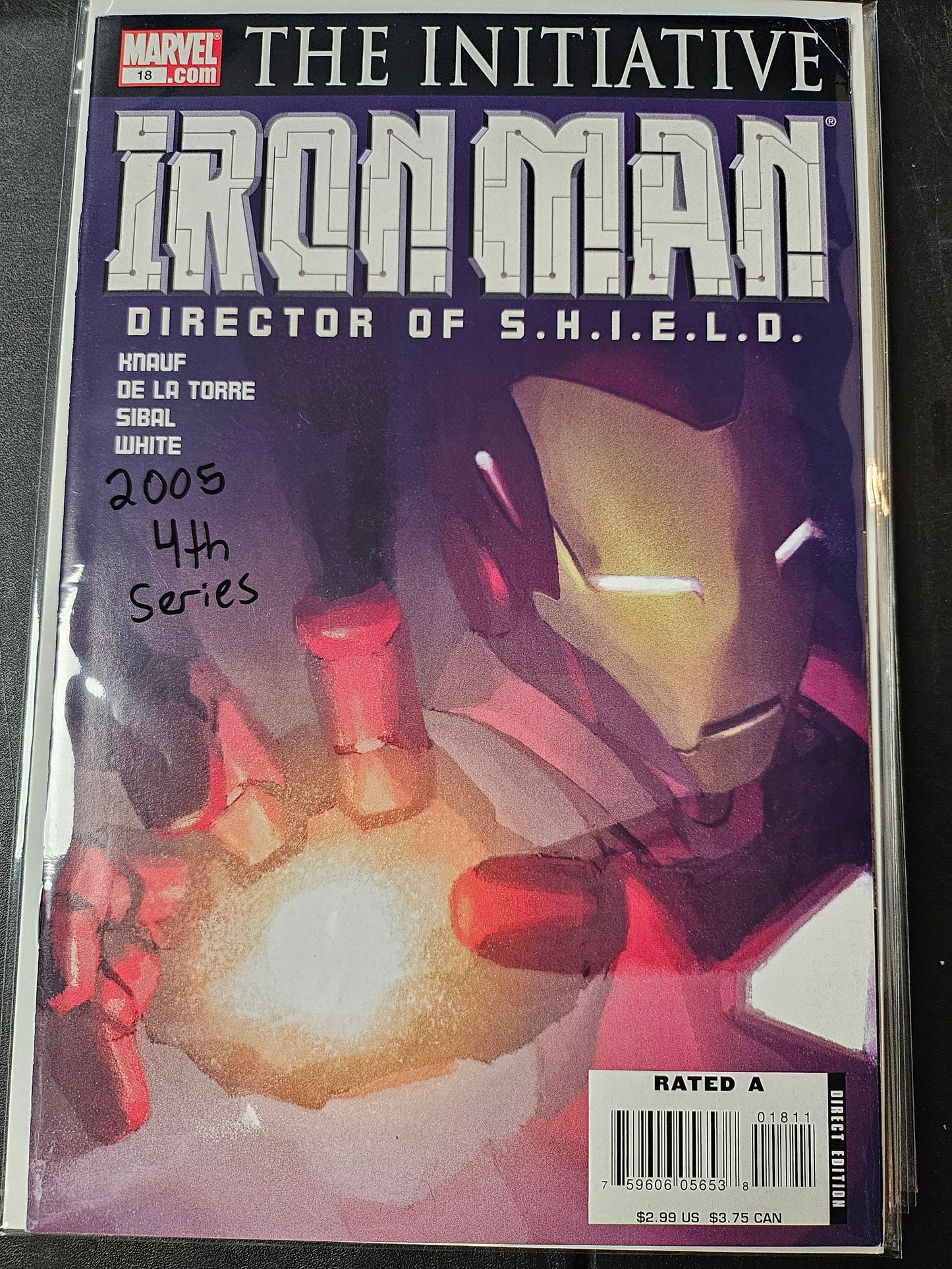 #18 Iron Man (2005 4th Series)