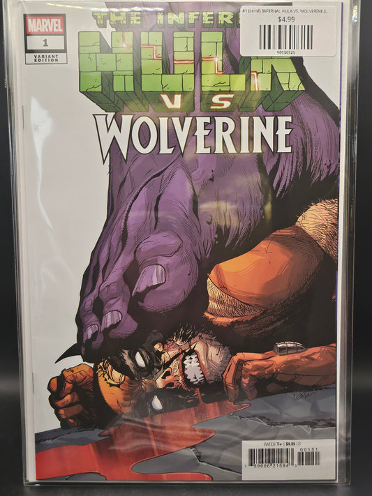 #1 (Leinil) INFERNAL HULK VS. WOLVERINE (LEINIL YU VARIANT)