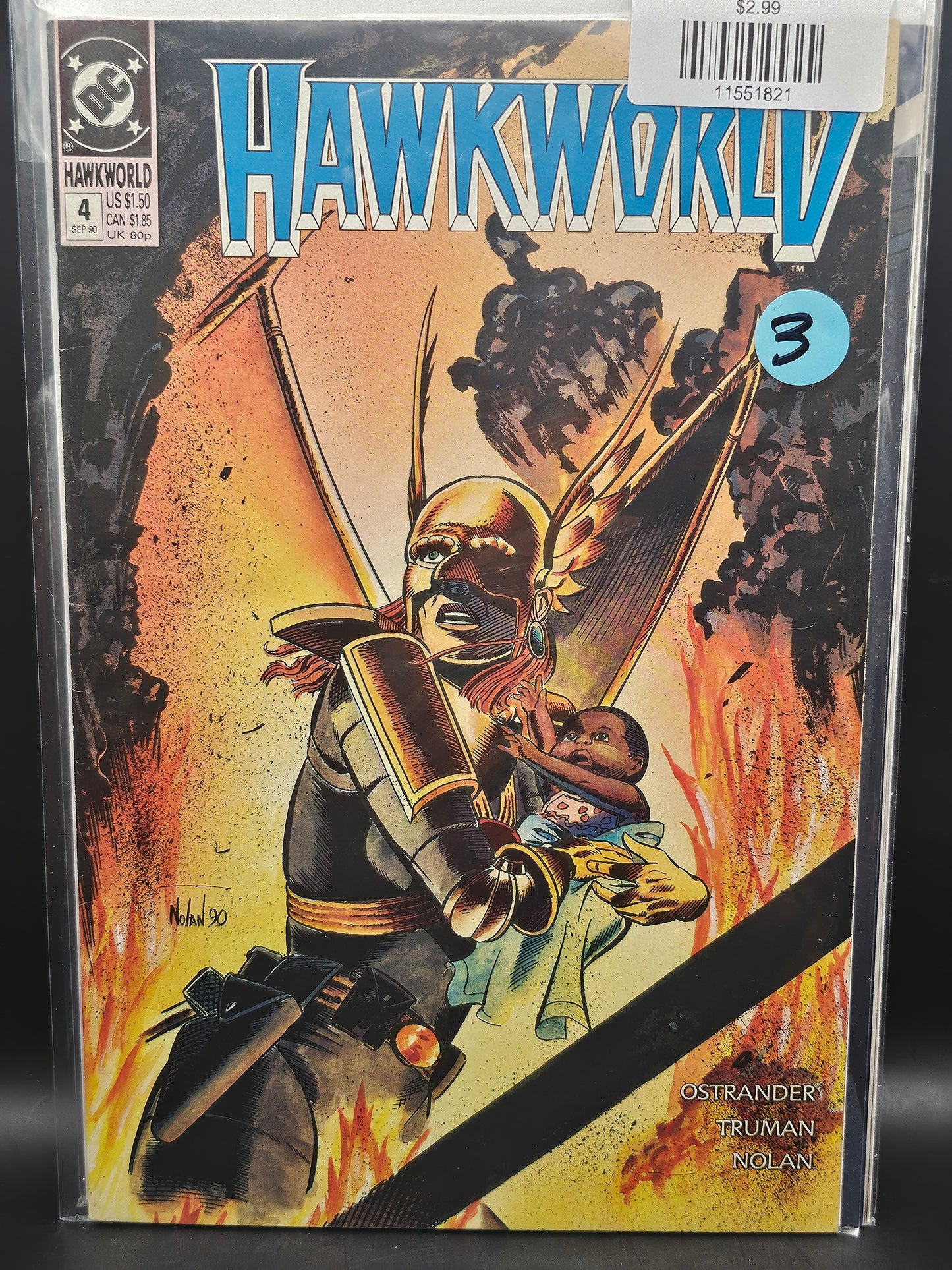 #4 Hawkworld (1990 2nd Series)