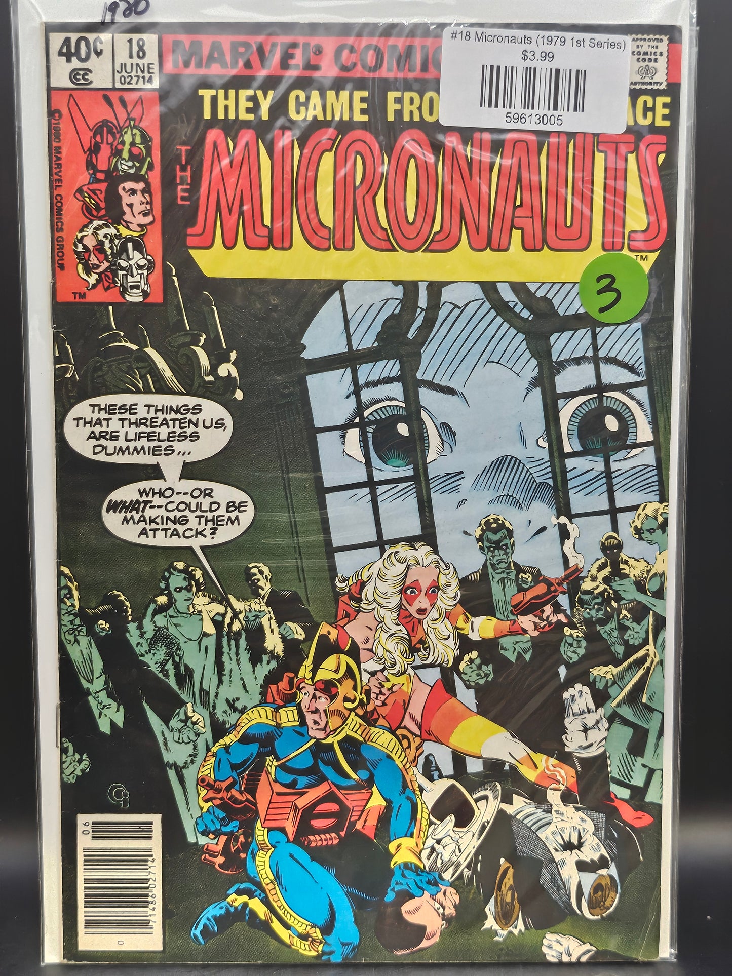 #18 Micronauts (1979 1st Series)