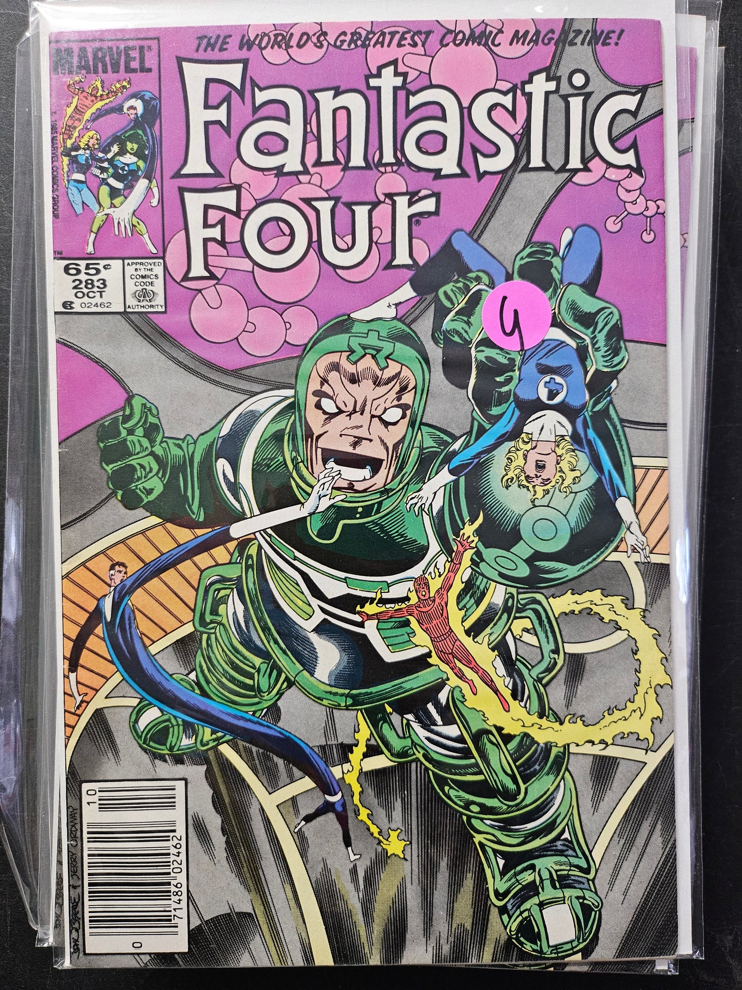 101.105 Fantastic Four – #283 – v1 (1961–1995)