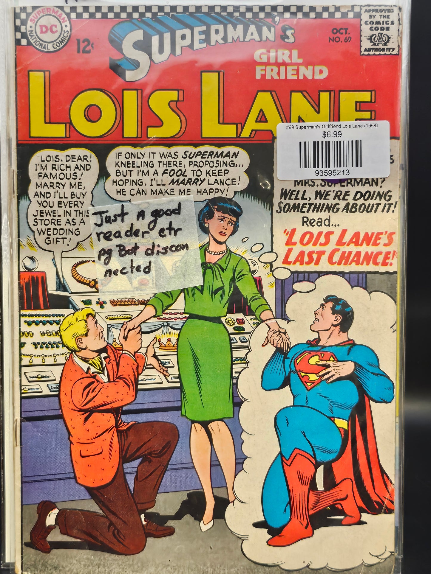 #69 Superman's Girlfriend Lois Lane (1958)