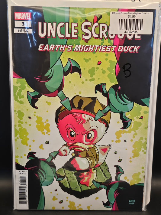 #3B Uncle Scrooge Earth's Mightiest Duck (2025 Marvel)