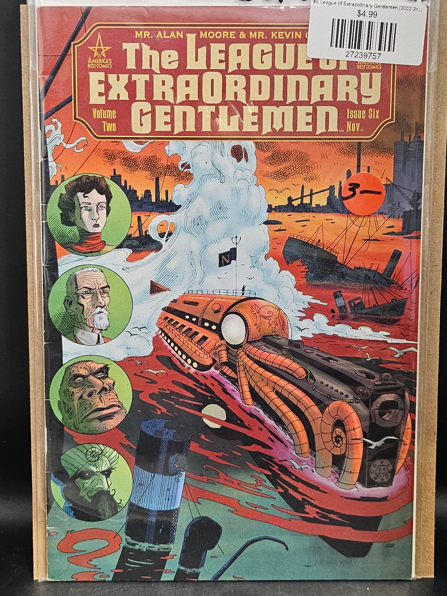 #6 League of Extraordinary Gentlemen (2002 2nd Series)