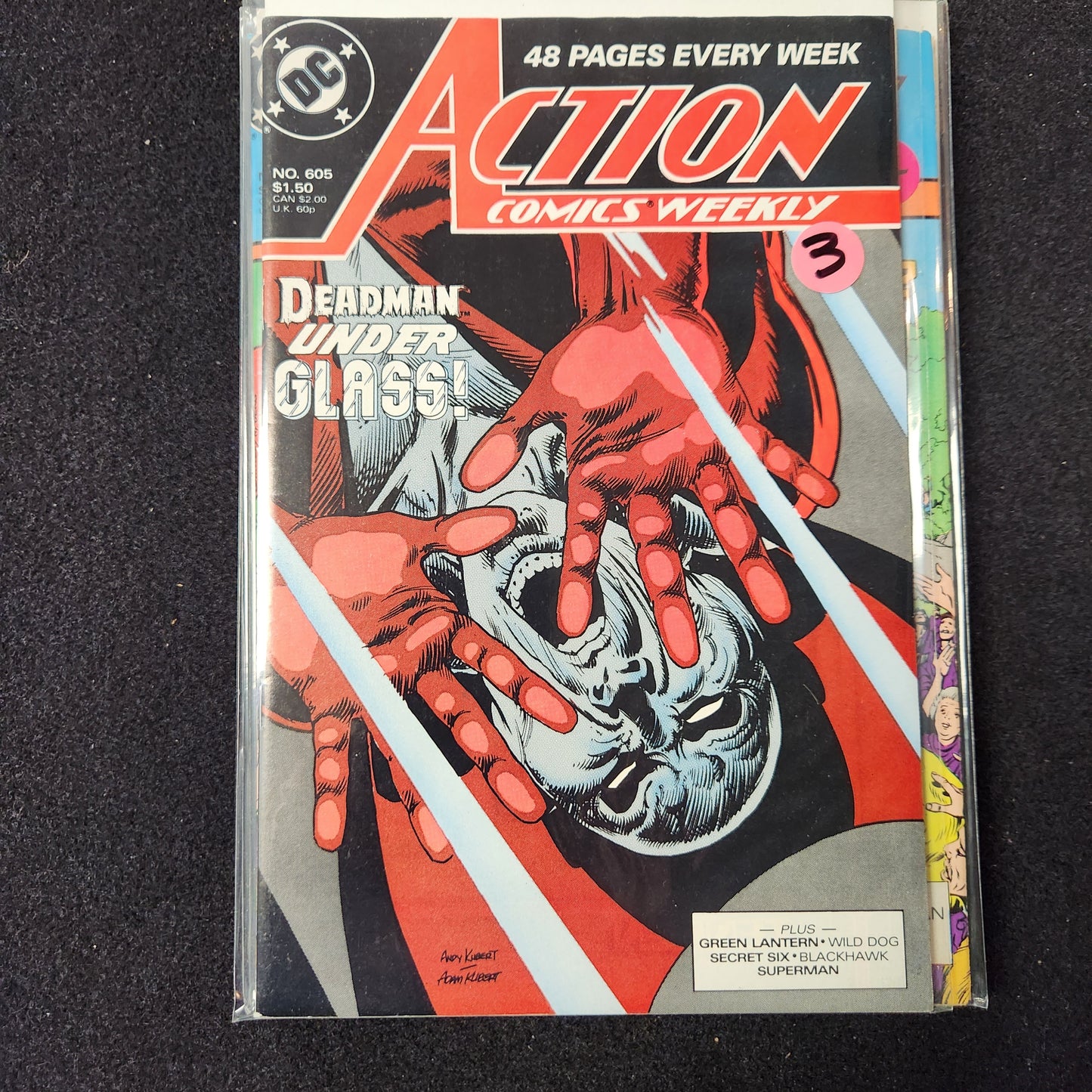 Action Comics #605 - Featuring Green Lantern (DC 1988)