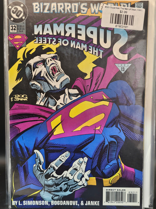 #32d Superman The Man of Steel (1991)