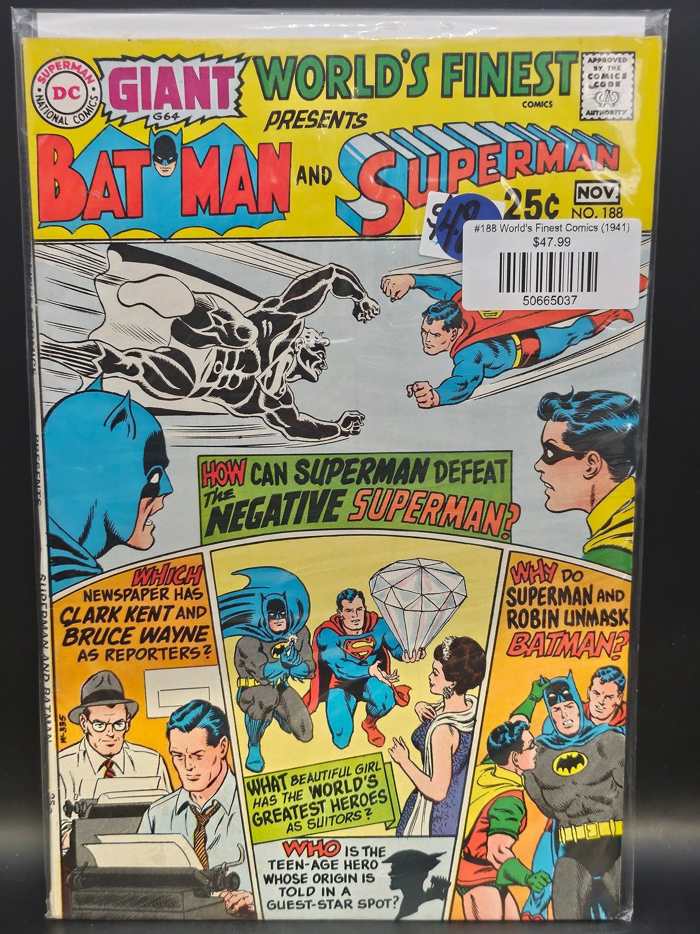 #188 World's Finest Comics (1941)