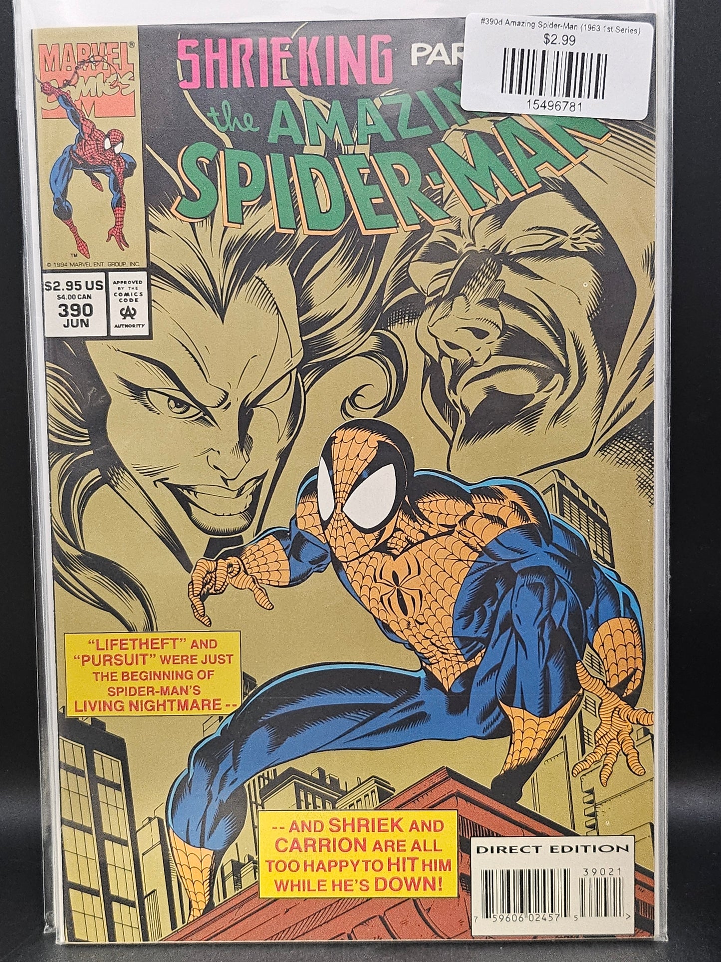 #390d Amazing Spider-Man (1963 1st Series)