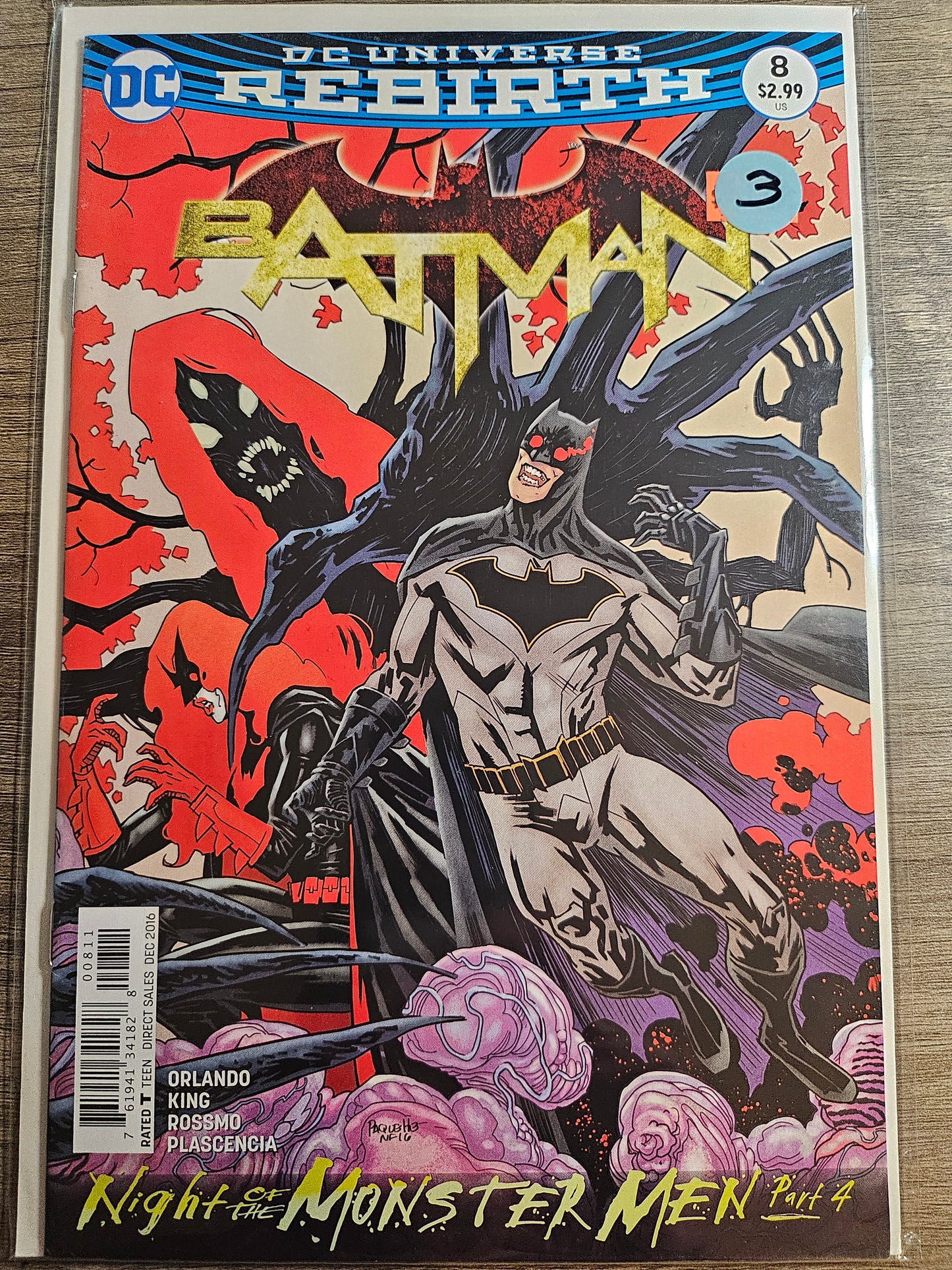 Batman – DC Comics – (2016–2026) – Volume 3 – #8 - Cover A