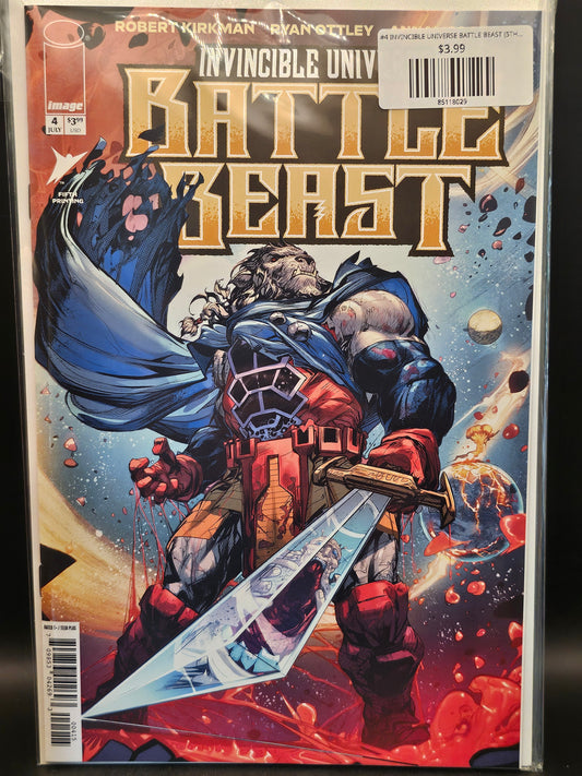 #4 INVINCIBLE UNIVERSE BATTLE BEAST (5TH PTG)