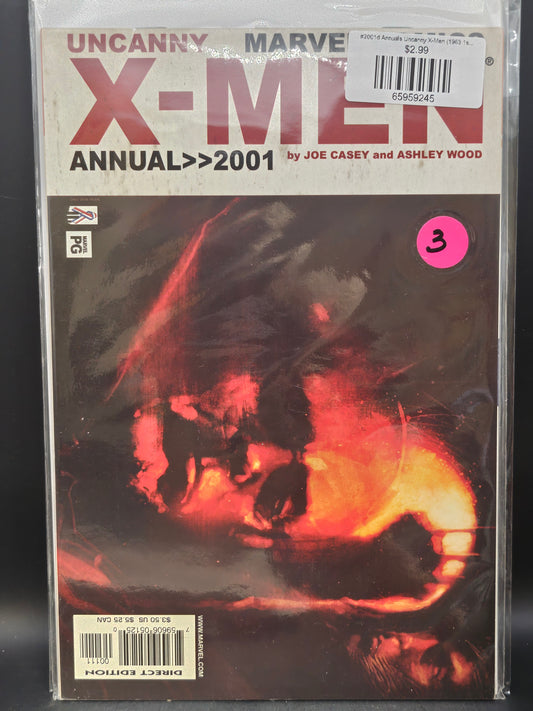 #2001d Annuals Uncanny X-Men (1963 1st Series)
