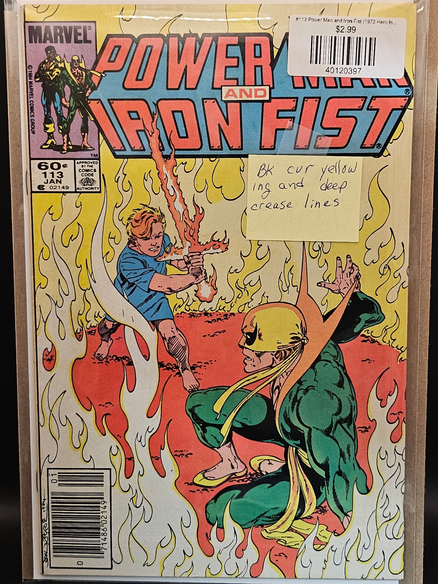 #113 Power Man and Iron Fist (1972 Hero for Hire)