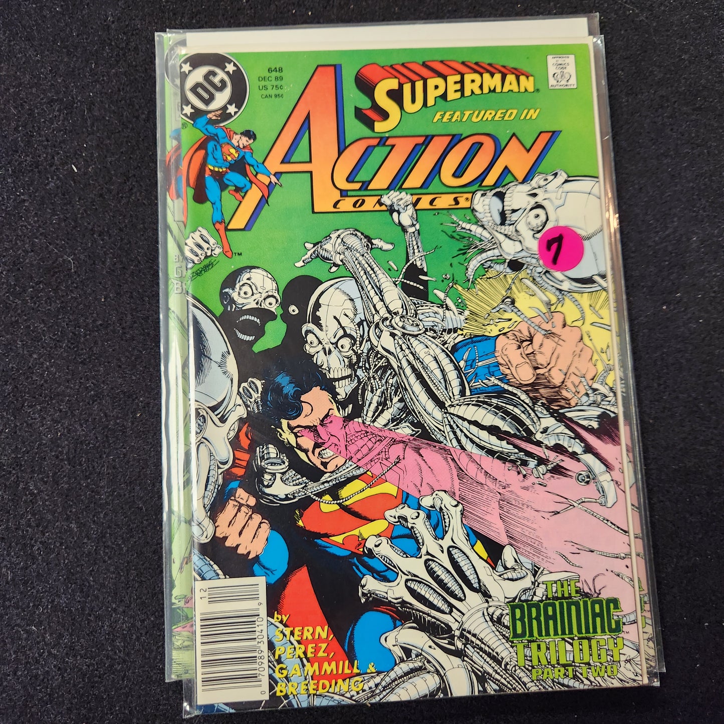 Action Comics #648 - The Brainiac Trilogy Part Two (DC 1989)