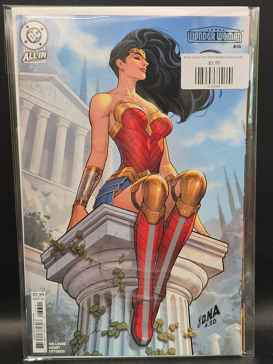 #36B (David) WONDER WOMAN (DAVID NAKAYAMA CARD STOCK VAR)