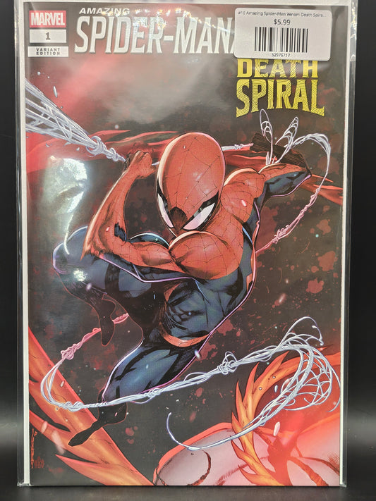 #1E Amazing Spider-Man Venom Death Spiral (2026 Marvel)