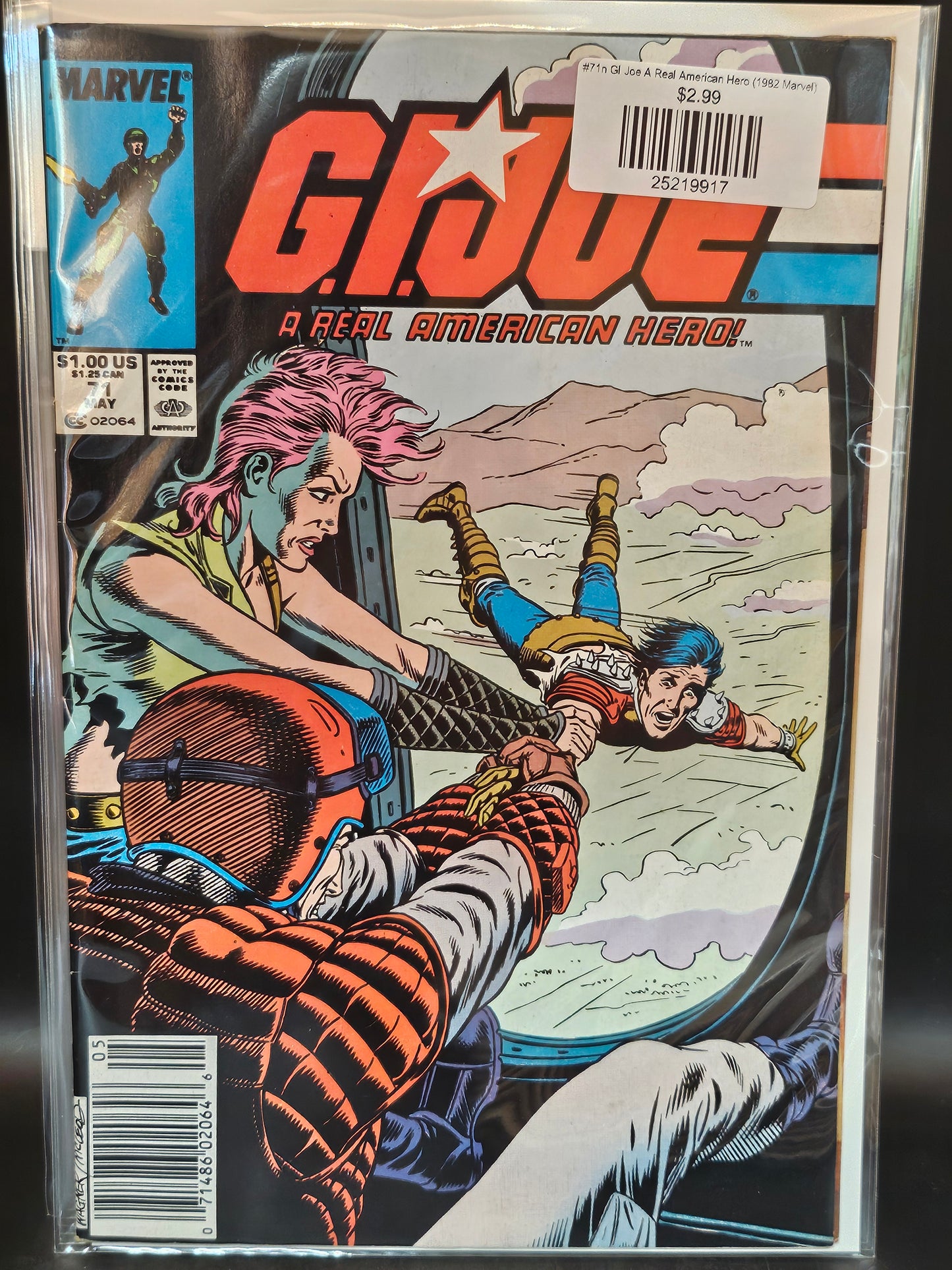 #71n GI Joe A Real American Hero (1982 Marvel)